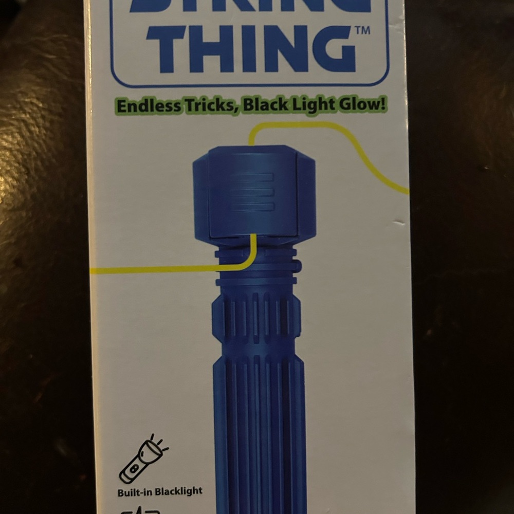 Blue String Thing Toy